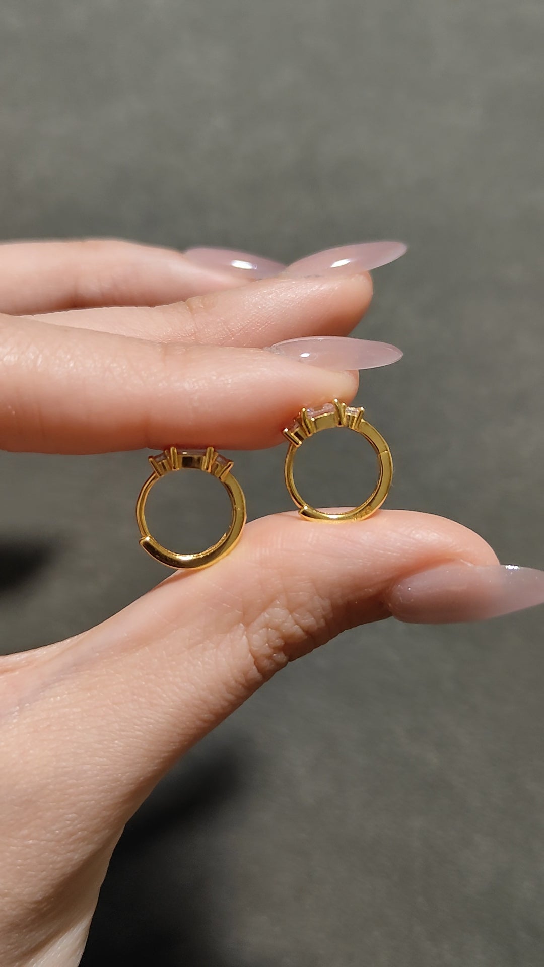 French Princess Sugar Cube Vintage Earrings